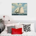 thumbnail image 4 of WERPE  Stunning Artistic Aesthetics Antique Sailing Ship Wall Art Wall Art Paintings Canvas Wall Decor Home Decor Living Room Decor Aesthetic, 4 of 4