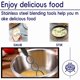 thumbnail image 5 of Cuchara mezcladora de acero inoxidable para remover salsas y mezclar ingredientes | Utensilio de cocina con mango ergonómico | Pequeño gadget para la cocina casera, 5 of 7