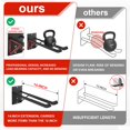 thumbnail image 3 of Garage Hooks FancyEagle 14, grandes y resistentes, paquete de 4 unidades, acero, 3 of 7