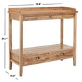 thumbnail image 5 of Safavieh Alice Elm Wood Console in Pickled Oak, 5 of 5