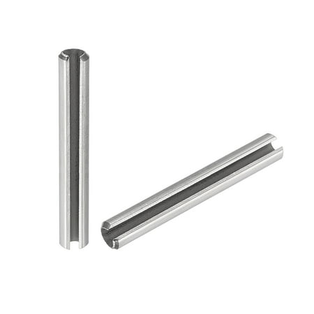 

Slotted Spring Pin M2.5 x 25mm 304 Stainless Steel Split Spring Roll Dowel Pins Plain Finish 50Pcs