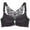 Black, variant on Women Solid Seamless Bra Women's Fab Fit Underwire Demi T-Shirt Convertible Bra Comfortable Support Everyday Wear 95 Silver