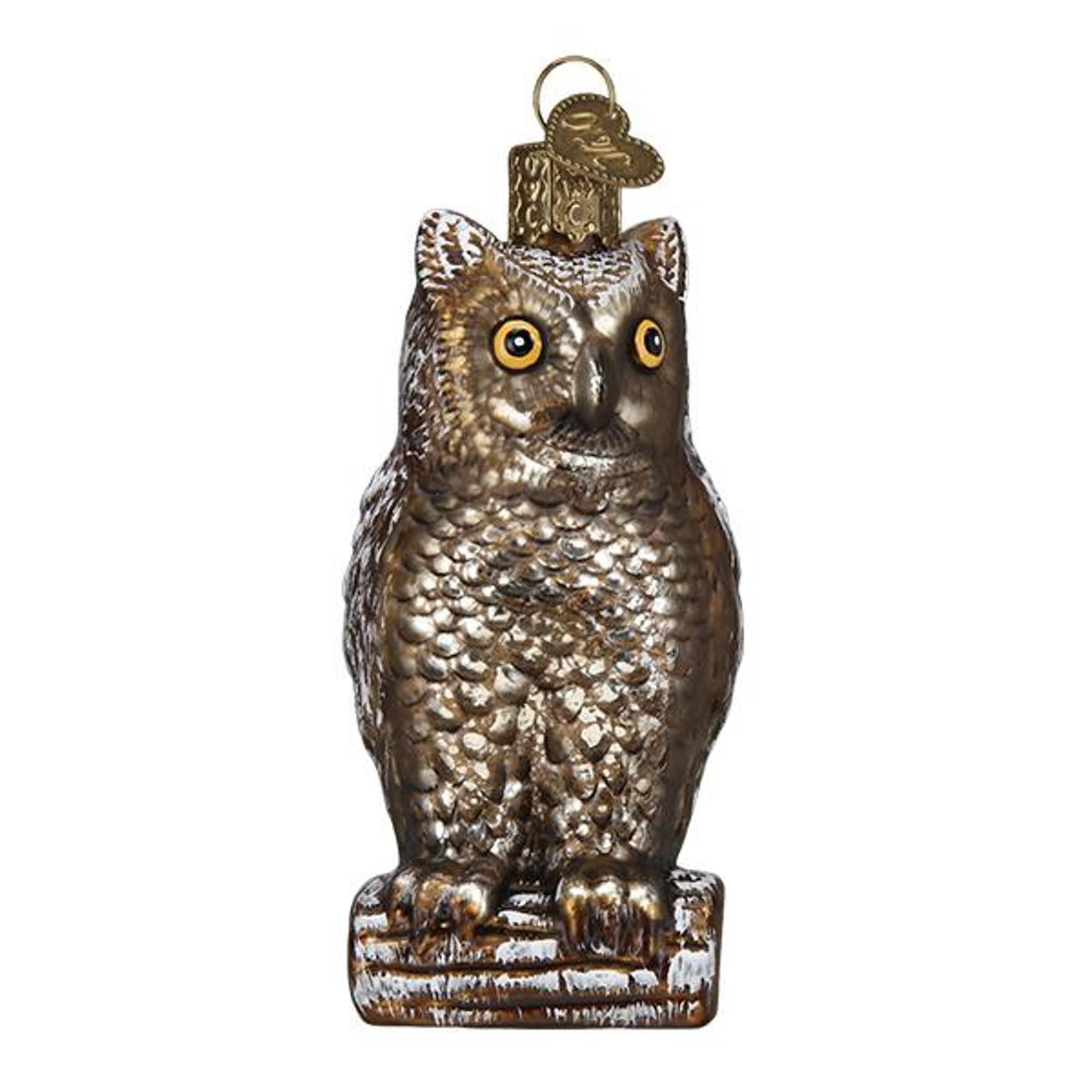 Old World Christmas Vintage Wise Old Owl