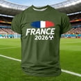 thumbnail image 2 of CONZONE Mens France Soccer T-Shirts Short Sleeve International Football T Shirts for Men Crew Neck Graphic Casual Summer Tee Tops, 2 of 3