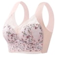 thumbnail image 2 of HAiming Women Plus Size Lace Bras Comfy Gathered Push up Bralettes Plus Size Comfort Breathable Daily Underwear, 2 of 3