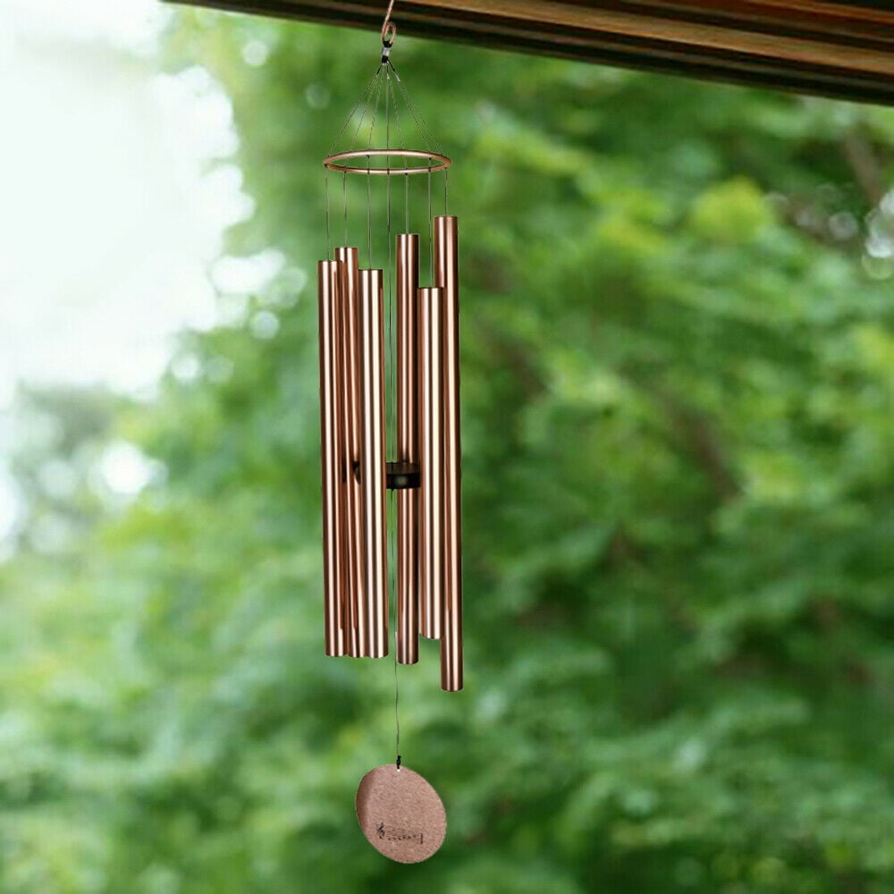 45" Large Wind Chimes Tuned Bass Deep Tone Soothing Melody Outdoor