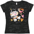 thumbnail image 3 of Inktastic Astronaut Valentine Outer Space Hearts Women's T-Shirt, 3 of 5