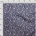 thumbnail image 2 of oneOone Cotton Silk Blue Fabric Floral & Texture Diy Clothing Quilting Fabric Print Fabric By Yard 42 Inch Wide, 2 of 4