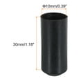 thumbnail image 2 of Uxcell Heat Shrink End Cap 10mm 2:1 Ratio Waterproof Electrical Wire Wrap Sealed Heat Shrink Tubing Caps, Pack of 100, 2 of 5