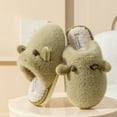 thumbnail image 2 of CHUMUD Women's Slippers Plush Warm Indoor Bedroom House Shoes with Memory Foam Winter Cozy Fleece Lined Scuff Slippers, 2 of 4