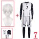 thumbnail image 1 of Disfraz de Nagi Seishiro de Anime, mono de fútbol, camiseta blanca y negra, ropa de fiesta de Carnaval de Halloween, 1 of 4