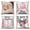 Chirstmas-4, variant on Christmas Throw Pillow Covers 18x18 4 PCS Pink Santa Xmas Tree Couch Cushion Pillowcases for Bedroom Home Decor