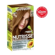 Garnier Nutrisse Ultra Coverage Nourishing Hair Color Creme, Deep Light Golden Brown (Toffee Nut) 630, 1 kit