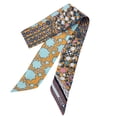 thumbnail image 1 of Multicolor Scarf Fashion Ladies Ribbon Bag Hat Headband Tied Handle Small Ribbon Scarf, 1 of 2