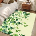 thumbnail image 4 of 3'x5' Rug for Living Room Bedroom, Country Leaves Washable Area Rugs Non-Slip Carpet Mats, Green Leaf Branches Vine Botanical Rustic Indoor Low Pile Area Rug Runner for Kitchen, Mudroom, 4 of 8