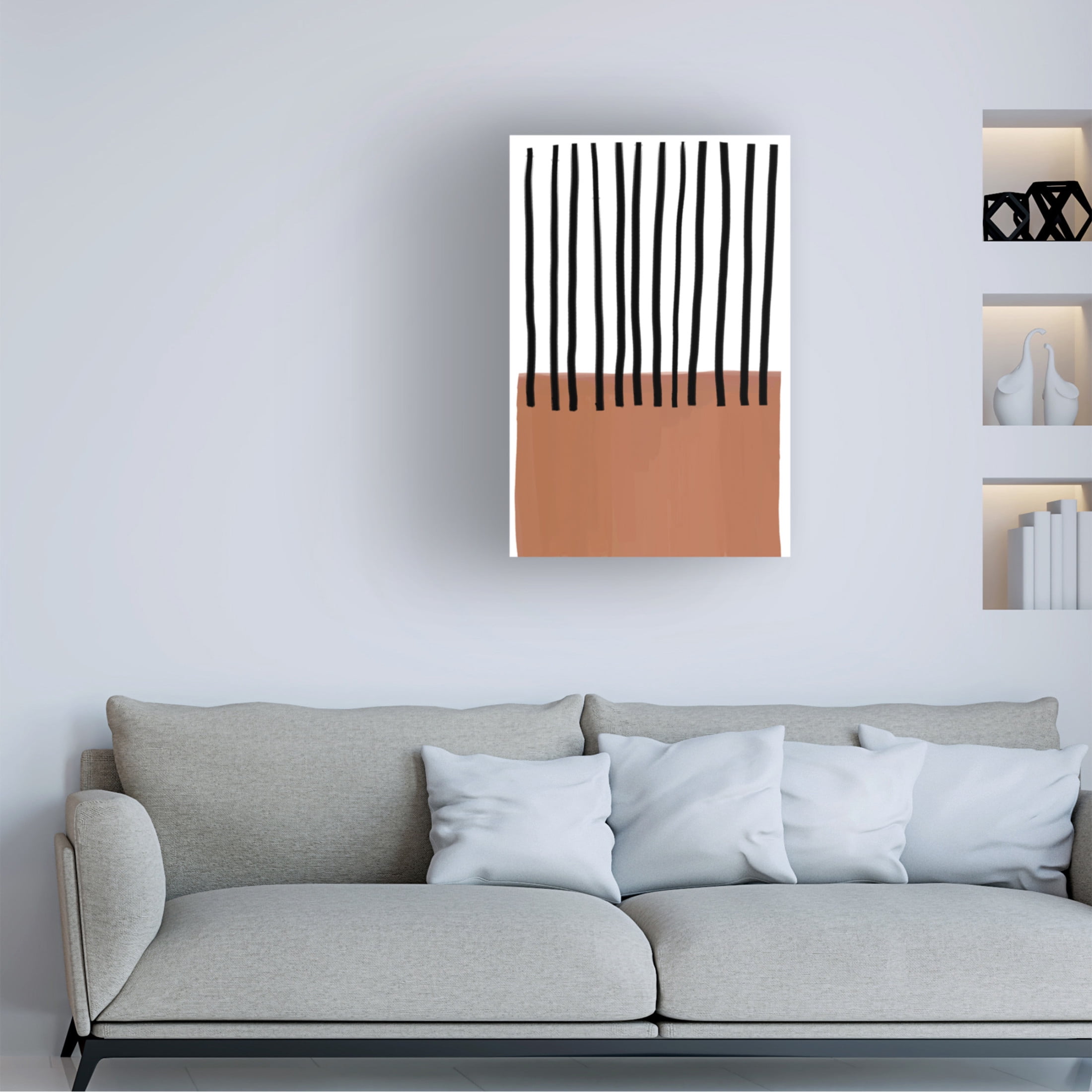 Trademark Fine Art Melloi Art Prints 783 Canvas Wall Art