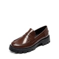 thumbnail image 1 of Zapatos DREAM PAIRS SDLS2318W Mocasines Marrones con Suela de Tracción, 1 of 7