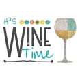 thumbnail image 3 of JMB Designs 14x11 Black Modern Framed Museum Art Print Titled - Its Wine Time - White, 3 of 5