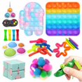 thumbnail image 1 of TheFound Sensory Toys Set Stress Relief Finger Training Dimple Games Kit, 1 of 8