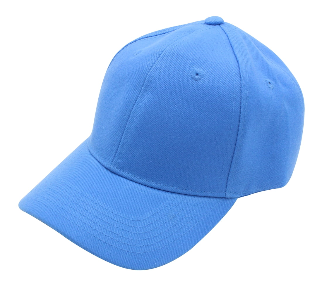 Velcro Plain Baseball Cap Unisex Blank Caps Hats For Men And Women