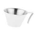 thumbnail image 3 of Taza medidora de Espresso con escala, taza para verter Espresso, jarra pequeña de 100ml para café, leche, jarra reutilizable para panadería, té casero Blanco Soledad jarras medidoras de café, 3 of 9