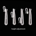 thumbnail image 3 of 7cm Curtain Hook Liftable Curtain Hook Rail Fixing Accessories Curtain Accessories 8 PCS, 3 of 5
