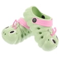 thumbnail image 6 of MLINS 1 Pair Caterpillar Beach Non slip Shoes Cartoon Summer Sandals Cool Slipper for Boys Girls (Green Size Length 14.5cm), 6 of 8