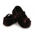 thumbnail image 1 of POINTERTECK Ballerines Mary Jane pour Bébés Filles avec Nœud Antidérapantes Premiers Pas pour Tout-Petits Chaussures de Robe de Princesse, 1 of 7