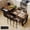 Black, variant on FOOWIN Kitchen Island with Extendable Dining Table, Mobile Island Table with Cabinets, Drawers, Power Outlets, White