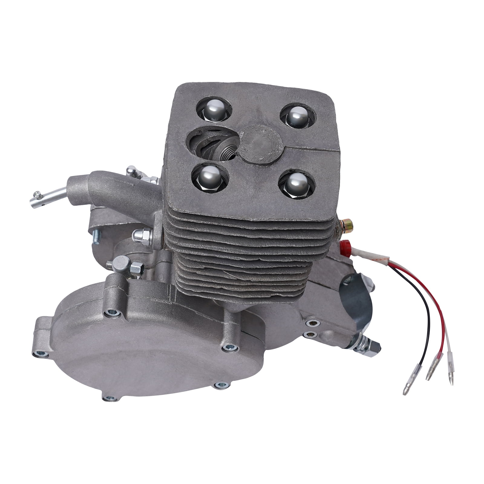 100cc Bicycle Engine Kit, 2-Stroke Gas Motorized Bicycle Kit Fit for 26-28" Bikes, Motor Bike Modified Set