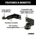 thumbnail image 2 of ARIES 35-5TOW Dodge, Ram 2500, 3500 Truck Bull Bar Tow Hooks Fits select: 2013-2014 RAM 2500 ST, 2 of 7