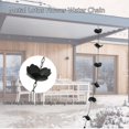 thumbnail image 2 of ROCKROK Rain Chain for Gutters Functional Replacement for Downspout Metal Rainwater, 2 of 7