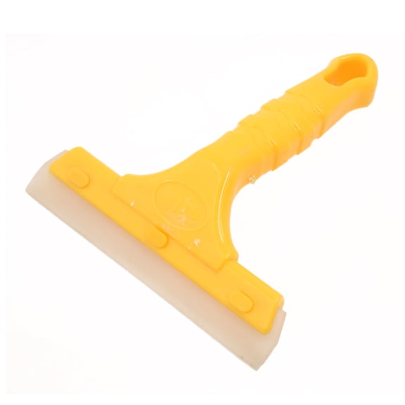 Unique Bargains Yellow Plastic Car Window Galss Ice Scraper Snow Shovel Removal CleaningTool