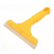 Unique Bargains Yellow Plastic Car Window Galss Ice Scraper Snow Shovel Removal CleaningTool