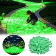 thumbnail image 1 of Glowing Pebbles for Garden Luminous Stones Night Light Outdoor Fairy Decorative Aquarium Tank Rocks, 1 of 3