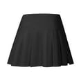 thumbnail image 4 of Ruyang Girls Sport Short Skirts Solid High Waist Pleated Half Skirts Outdoor Athletic Running Dress Teen Kids Elastic Cute, 4 of 5