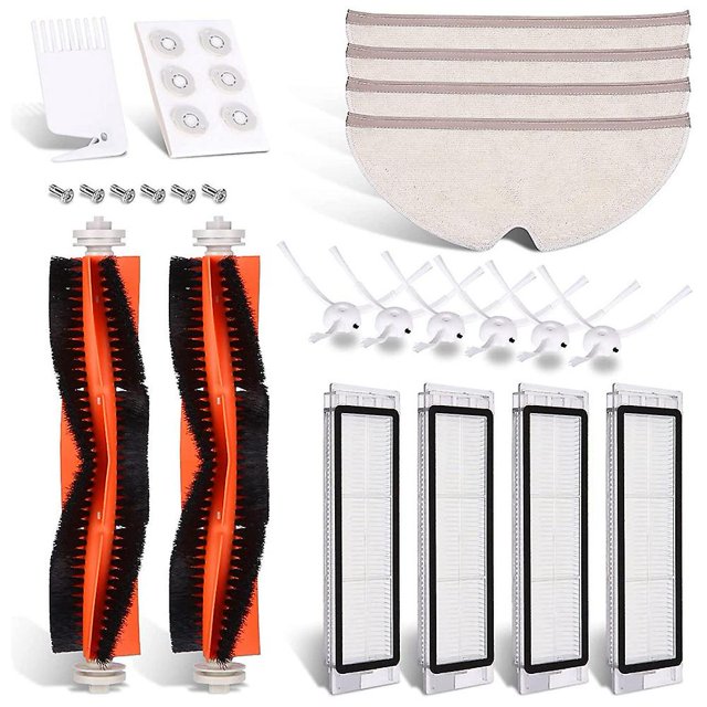 Kit de Accesorios para Robot Limpiador Xiaomi Roborock S50 S51 S55 S5 S6 Allinless