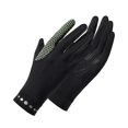 thumbnail image 2 of kurtrusly Riding Gloves Lightweight Comfortable Mittens Wear Resistance Flexible Dry Palm Protection Driving Training Cycling Black, 2 of 8