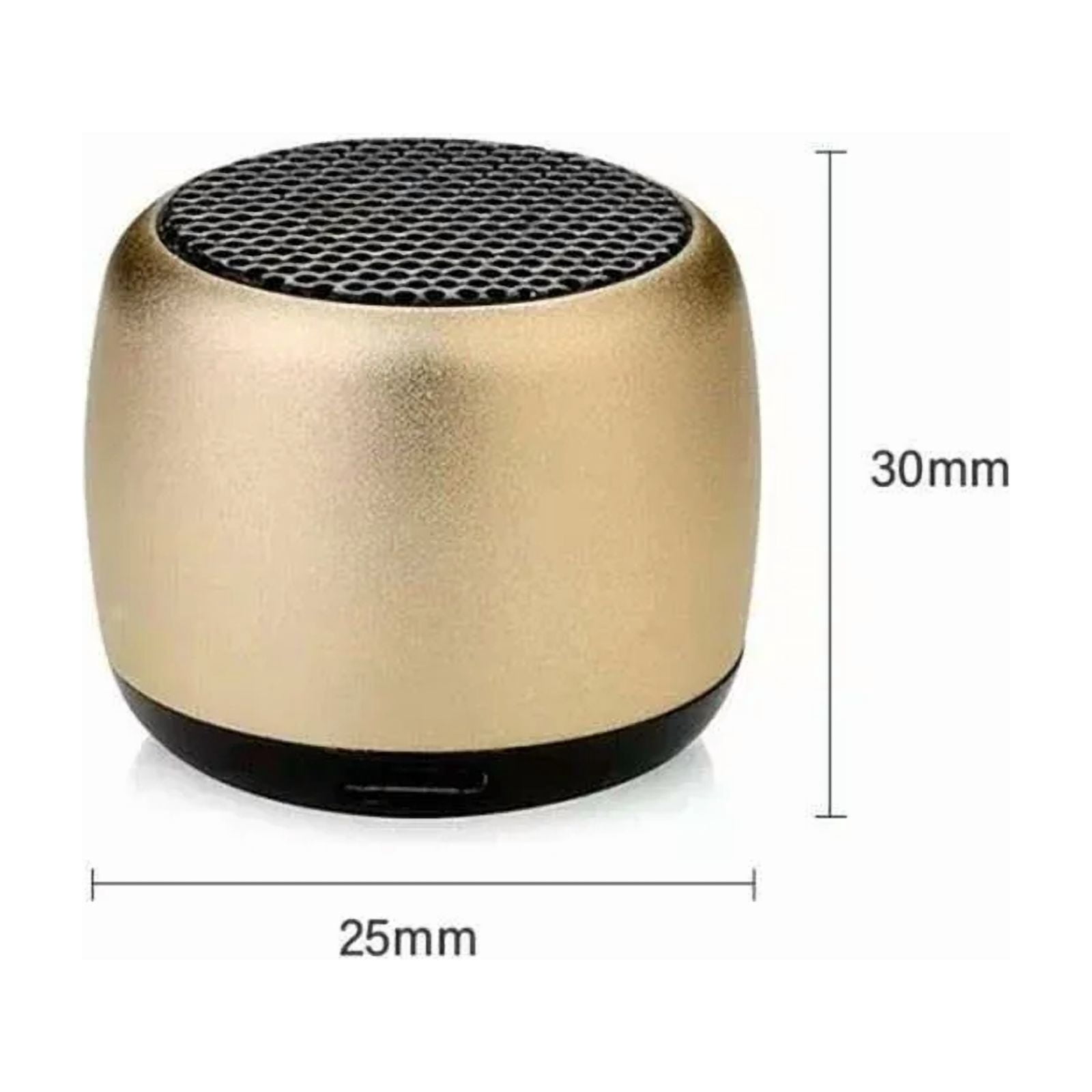 1PC Mini Wireless Bluetooth Speaker Portable Metal Wireless Loudspeaker Mobile Phone Computer Music Player