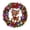 Multicolor-B, variant on Christmas Pearl & Diamond Art Kit with LED String Lights 10 Inch Suncatcher Wreath with Pearl Beads