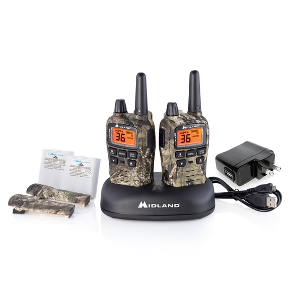 Midland T75VP3 Mossy Oak® Camo 38-Mile Walkie Talkies
