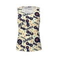 thumbnail image 3 of Picia Game Controller Pattern Women's Workout Tank Top,Breathable Activewear,Slim Fit Athletic Top,Versatile Workout Moisture-wicking top-, 3 of 9