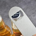 thumbnail image 5 of 4 Pack 7" Silver Flat Bottle Opener Bartender Summer Heavy Duty Simple and Effective Stainless Steel Beer Speed Bottle Openers Kitchen Bar Tool (Silver, 4), 5 of 5