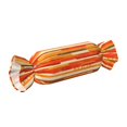 thumbnail image 3 of Candy Pillow With Pillow Core 24.6×9.8in Durable Cord Opening And Closing Design Waterproof And Easy To Install Orangered Stripe Hand-Drawn Sketch_2, 3 of 8
