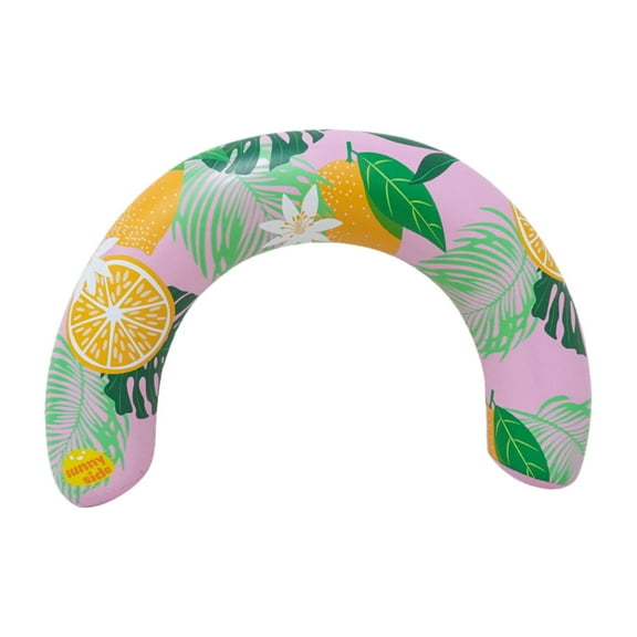 amleso 75*50cm Beach Summer Thickened PVC for Adults Party Inflatable Pool Noodles Pink