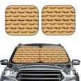 thumbnail image 2 of Haiem Dachshund Dog Puppy Car Windshield Sun Shade (2 Pieces) Foldable Windshield Sun Shade Car Accessories for Truck SUV Pickup-, 2 of 7