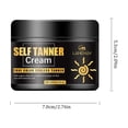 thumbnail image 3 of Fiudx Crema Bronceadora, Loción Nutritiva de Brillo Gradual, Hidratante Bronceadora Sin Marcas, Piel Más Clara, Aspecto Bronceado Sin Envejecimiento, Todo Tipo de Piel, Fórmula Ligera de 120 Ml, 3 of 7