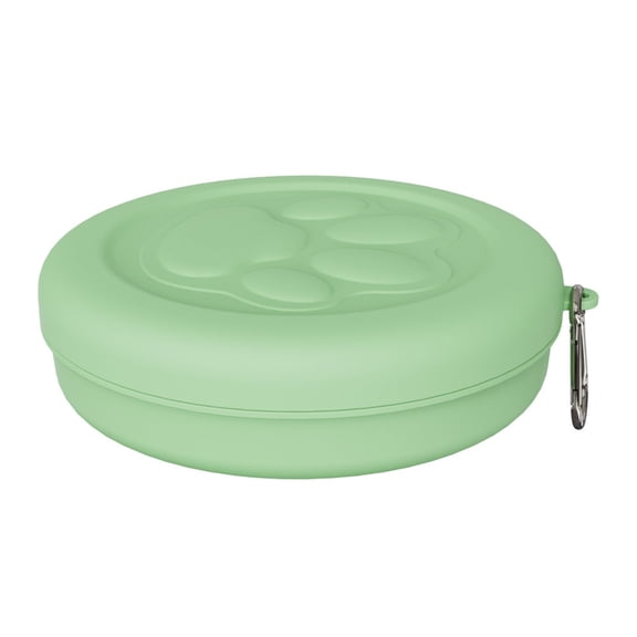 Pet Feeding Watering Bowl Travel Dogs Bowls with Lid Cover for Walking,Traveling,Camping Hiking Portable Cats Water Dish