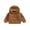 Brown, variant on Bagilaanoe Toddler Baby Girl Boy Casual Sweatshirt Long Sleeve Velvet Hooded Pullover 1T 2T 3T 4T 5T 6T Kids Loose Tee Tops