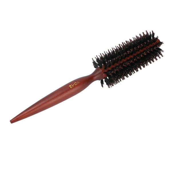 Round Styling Hair Brush Roller Hairbrush Round Hair Brush Hair Drying Hair Brush Round Styling Hair Brush Salon Use Curling Roller Hairbrush With Pointed Tail HandleVertical Lines